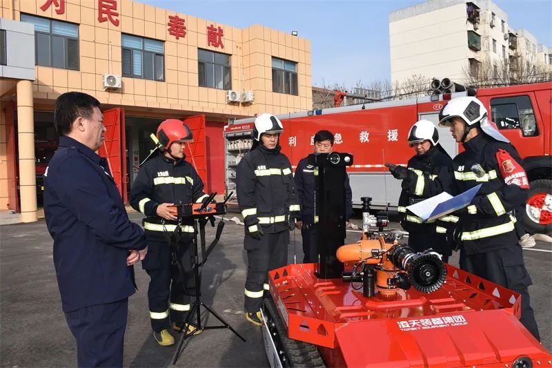 “新戰(zhàn)友”入列，使命必達， 北京凌天智能助力東營油田消防隊