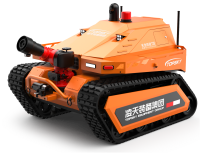 消防滅火機(jī)器人 （第1代，油動(dòng)液壓、120國(guó)產(chǎn)消防水炮）