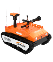 防爆消防滅火偵察機(jī)器人【重型超級(jí)動(dòng)力】 (第5代，360°升降云臺(tái)探測(cè)裝置+語(yǔ)音控制）