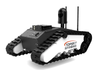 地震搜索機(jī)器人（重型履帶式） （第4代+語音控制+熱成像+氣體探測(cè)+自主導(dǎo)航）