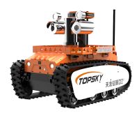 防爆消防偵察機(jī)器人【輕型】   (第1代，360°云臺(tái)+升降多環(huán)境氣體探測裝置+語音控制）