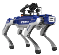 反恐防暴四足機器狗 （40kg超級大狗，第5代，自組網(wǎng)+集成一體式遙控器+雙光三軸增穩(wěn)云臺+38mm六聯(lián)發(fā)射器+捕捉網(wǎng)發(fā)射器）